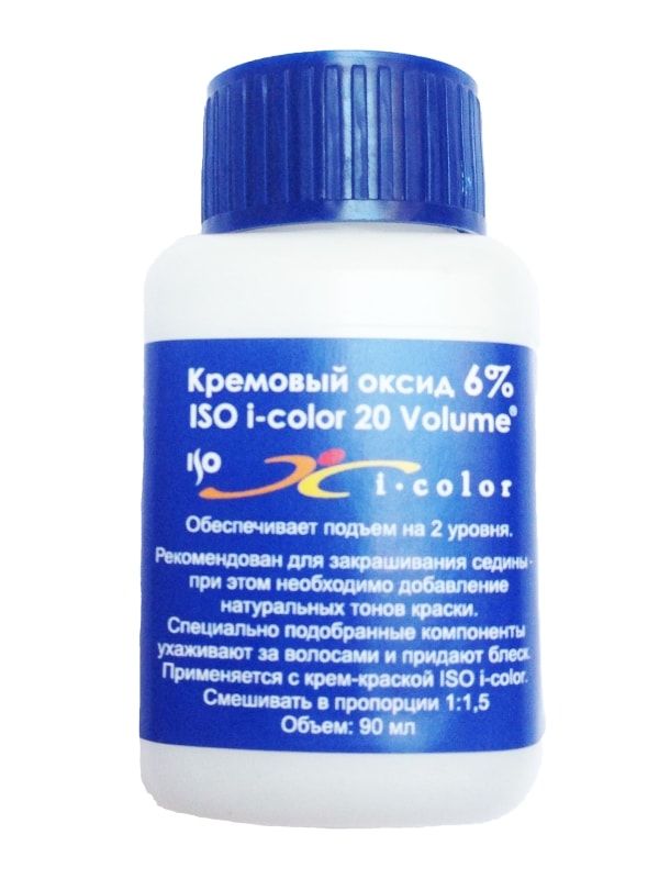 ISO i.Color, Кремовый оксид 6% Volume 20